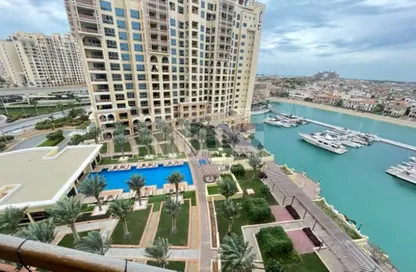 Apartment - 2 Bedrooms - 3 Bathrooms for rent in Marina Residences 4 - Marina Residences - Palm Jumeirah - Dubai