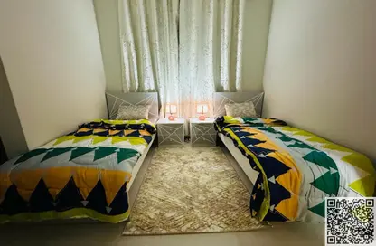 Apartment - 2 Bedrooms - 2 Bathrooms for rent in Corniche Tower - Ajman Corniche Road - Ajman