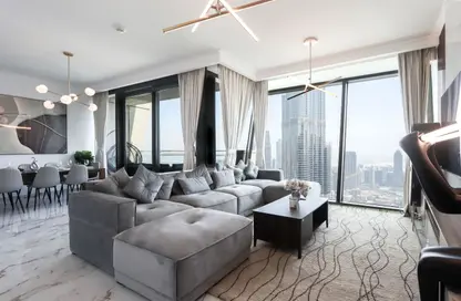 Apartment - 3 Bedrooms - 4 Bathrooms for rent in Burj Vista 1 - Burj Vista - Downtown Dubai - Dubai