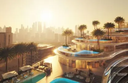 Apartment - 3 Bedrooms - 3 Bathrooms for sale in Binghatti Aquarise - Business Bay - Dubai