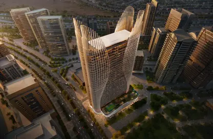 Apartment - 1 Bedroom - 2 Bathrooms for sale in Binghatti Skyhall - Business Bay - Dubai