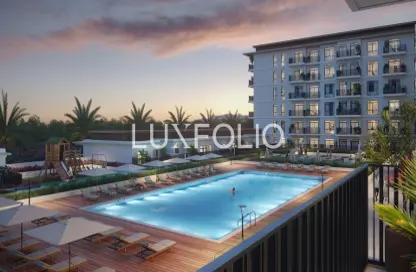 Apartment - 2 Bedrooms - 2 Bathrooms for sale in The Hamilton - Town Square - Dubai