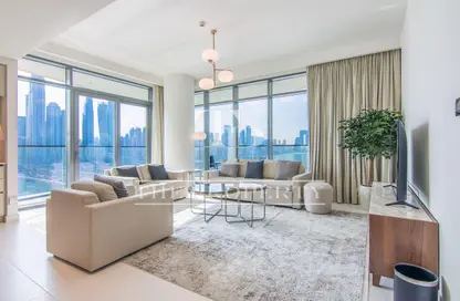 Apartment - 3 Bedrooms - 3 Bathrooms for sale in Marina Vista - EMAAR Beachfront - Dubai Harbour - Dubai