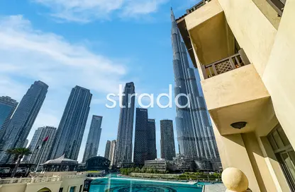 Outdoor Building image for: Apartment - 1 Bedroom - 2 Bathrooms for rent in Souk Al Bahar - The Old Town Island - Downtown Dubai - Dubai, Image 1