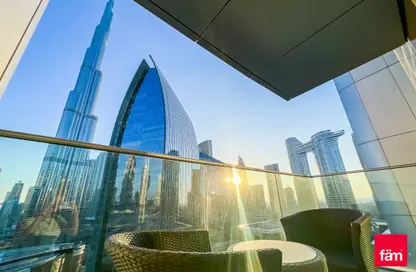 Balcony image for: Apartment - 1 Bedroom - 2 Bathrooms for sale in Kempinski BLVD - Downtown Dubai - Dubai, Image 1