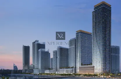 Apartment - 2 Bedrooms - 2 Bathrooms for sale in Seapoint - EMAAR Beachfront - Dubai Harbour - Dubai