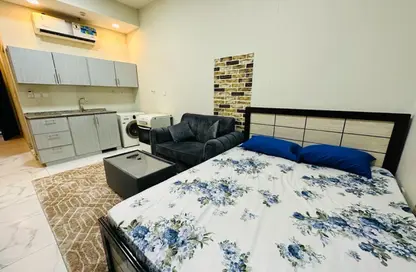 Apartment - Studio - 1 Bathroom for rent in Al Mowaihat 2 - Al Mowaihat - Ajman