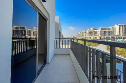 Balcony image for: Townhouse - 3 Bedrooms - 4 Bathrooms for sale in Sama Townhouses - Town Square - Dubai, Image 1