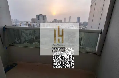 شقة - غرفة نوم - 2 حمامات للبيع في أورينت تاور 1 - أورينت تاور - البستان - عجمان شقة - غرفة نوم - 2 حمامات للبيع في أورينت تاور 1 - أورينت تاور - البستان - عجمان