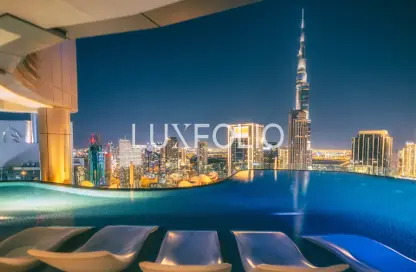 Apartment - 2 Bedrooms - 2 Bathrooms for rent in Paramount Tower Hotel  and  Residences - Business Bay - Dubai