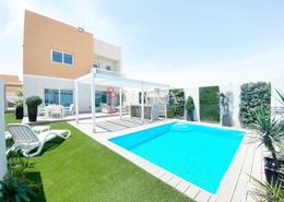 Pool image for: Villa - 1 bedroom - 2 bathrooms for sale in Manazel Al Reef 2 - Al Samha - Abu Dhabi, Image 1