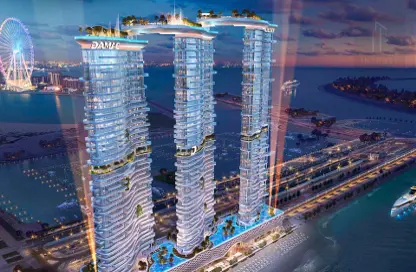 Apartment - 1 Bedroom - 2 Bathrooms for sale in Tower B - Damac Bay - Dubai Harbour - Dubai