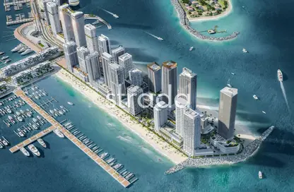 Water View image for: Apartment - 1 Bedroom - 1 Bathroom for sale in Beachgate by Address - EMAAR Beachfront - Dubai Harbour - Dubai, Image 1