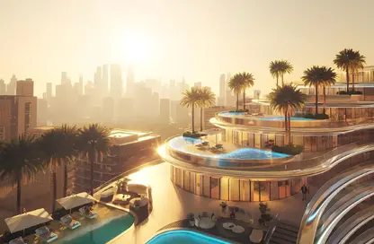 Apartment - 1 Bedroom - 2 Bathrooms for sale in Binghatti Aquarise - Business Bay - Dubai