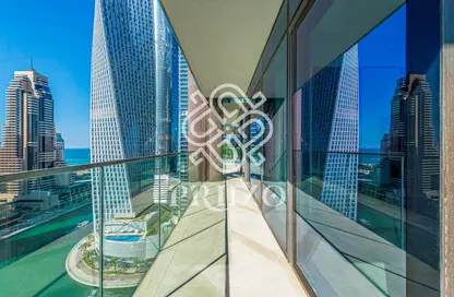 شقة - 3 غرف نوم - 4 حمامات للايجار في بوابة المارينا 2 - مارينا جيت - دبي مارينا - دبي