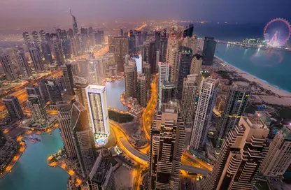 Apartment - 2 Bedrooms - 2 Bathrooms for sale in Pelagos by IGO - Dubai Marina - Dubai