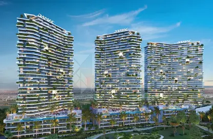 Outdoor Building image for: Apartment - 1 Bedroom - 1 Bathroom for sale in Golf Greens 1 - Tower A - Golf Greens - DAMAC Hills - Dubai, Image 1