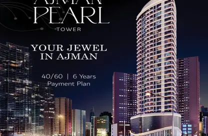 Apartment - 2 Bedrooms - 3 Bathrooms for sale in Ajman Pearl Towers - Ajman Downtown - Ajman