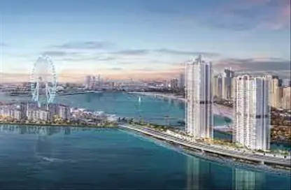 Water View image for: Apartment - 4 Bedrooms - 5 Bathrooms for sale in Apartment Building 1 - Bluewaters Residences - Bluewaters - Dubai, Image 1