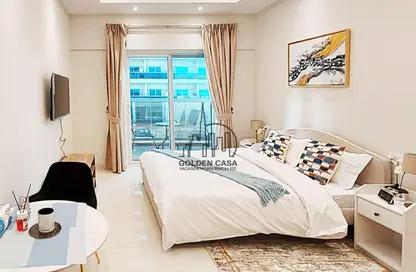 شقة - 1 حمام للايجار في برج هيرا - مدينة دبي الرياضية - دبي