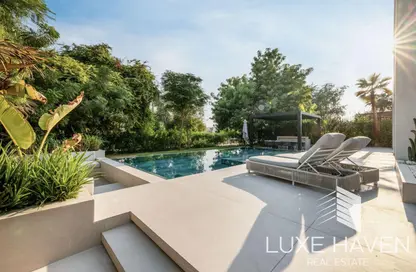 فيلا - 5 غرف نوم - 6 حمامات للايجار في جاردن هول - طراز الواحات - جزر الجميرا - دبي فيلا - 5 غرف نوم - 6 حمامات للايجار في جاردن هول - طراز الواحات - جزر الجميرا - دبي