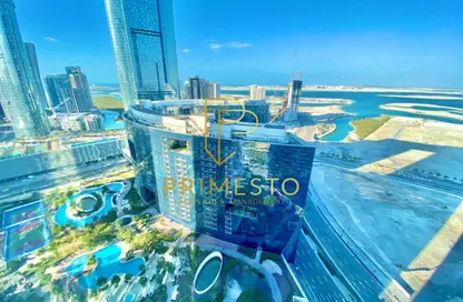 Apartment - 2 Bedrooms - 3 Bathrooms for rent in The Gate Tower 1 - Shams Abu Dhabi - Al Reem Island - Abu Dhabi