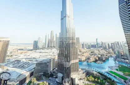 Apartment - 3 Bedrooms - 4 Bathrooms for rent in Burj Vista 1 - Burj Vista - Downtown Dubai - Dubai