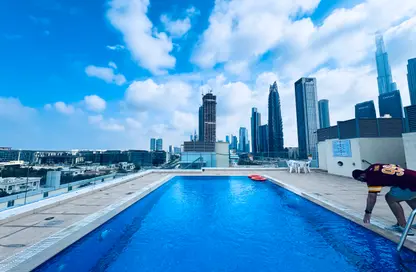 Apartment - 1 Bedroom - 2 Bathrooms for rent in Jumeirah Garden City - Al Satwa - Dubai