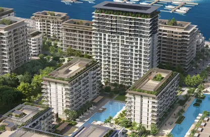 Apartment - 1 Bedroom - 1 Bathroom for sale in Seascape - Mina Rashid - Dubai