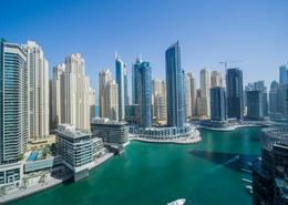Apartment - 1 bedroom - 1 bathroom for sale in Silverene Tower B - Silverene - Dubai Marina - Dubai