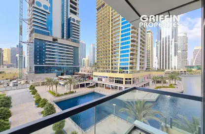 شقة - 2 غرف نوم - 2 حمامات للايجار في ليك سايد ريزيدنس - (JLT) مجمع A - أبراج بحيرة الجميرا - دبي