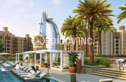 Apartment - 1 Bedroom - 2 Bathrooms for sale in Lamaa - Madinat Jumeirah Living - Umm Suqeim - Dubai