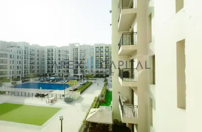 Apartment - Studio - 1 Bathroom for rent in Hayat Boulevard-1A - Hayat Boulevard - Town Square - Dubai