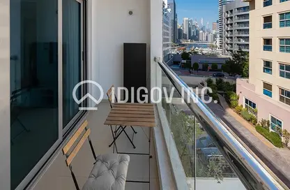 Apartment - Studio - 1 Bathroom for rent in DEC Tower 3 - DEC Towers - Dubai Marina - Dubai