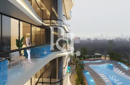 Pool image for: Apartment - 2 Bedrooms - 3 Bathrooms for sale in Barari Views - Majan - Dubai, Image 1