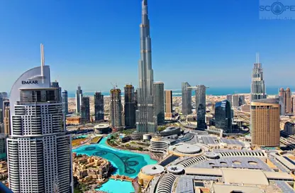 شقة - 3 غرف نوم - 4 حمامات للايجار في العنوان رزيدنس فاونتن فيوز  2 - العنوان رزيدنس فاونتن فيوز - وسط مدينة دبي - دبي