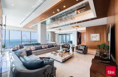 Penthouse - 4 Bedrooms - 5 Bathrooms for sale in Al Bateen Residences - Jumeirah Beach Residence - Dubai