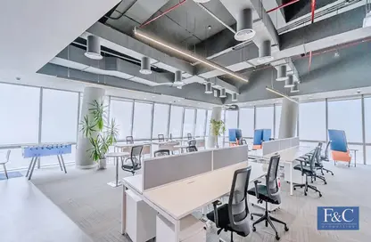 Office Space - Studio - 1 Bathroom for rent in Ubora Tower 1 - Ubora Towers - Business Bay - Dubai