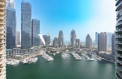 شقة - غرفة نوم - 2 حمامات للبيع في ليف مارينا - دبي مارينا - دبي