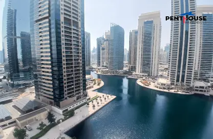 Apartment - 1 Bedroom - 2 Bathrooms for rent in Lake Shore Tower - JLT Cluster Y - Jumeirah Lake Towers - Dubai
