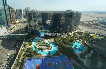 Apartment - 1 Bedroom - 2 Bathrooms for rent in The Gate Tower 1 - Shams Abu Dhabi - Al Reem Island - Abu Dhabi