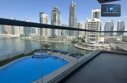 Apartment - 2 Bedrooms - 3 Bathrooms for rent in JAM Marina Residence - Dubai Marina - Dubai