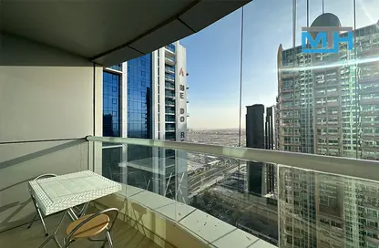 Balcony image for: Apartment - 1 Bedroom - 2 Bathrooms for rent in Dubai star - Jumeirah Lake Towers - Dubai, Image 1
