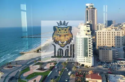 Apartment - 2 Bedrooms - 3 Bathrooms for rent in Ajman Corniche Residences - Ajman Corniche Road - Ajman