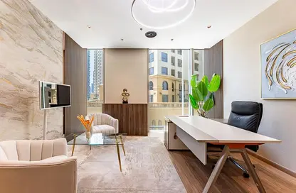 Office Space - Studio - 4 Bathrooms for rent in Al Fattan Marine Towers - Jumeirah Beach Residence - Dubai