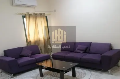 Living Room image for: Apartment - 1 Bedroom - 1 Bathroom for rent in Ideal 1 - Al Rawda 3 - Al Rawda - Ajman, Image 1