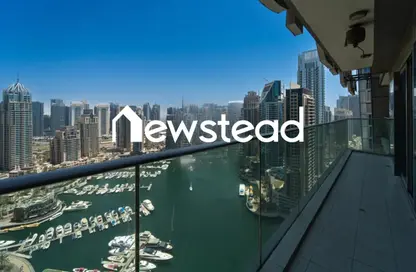 Apartment - 2 Bedrooms - 3 Bathrooms for rent in Damac Heights - Dubai Marina - Dubai