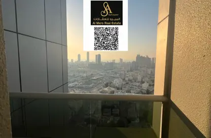Apartment - 2 Bedrooms - 2 Bathrooms for rent in Orient Tower 1 - Orient Towers - Al Bustan - Ajman