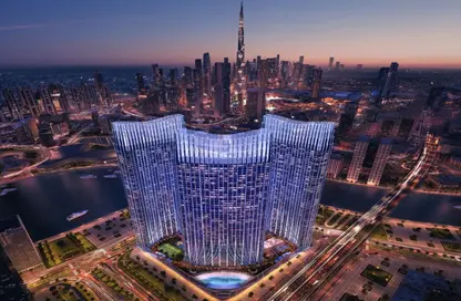 Apartment - Studio - 1 Bathroom for sale in Binghatti Skyrise - Business Bay - Dubai