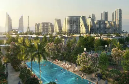 Apartment - Studio - 1 Bathroom for sale in Cascada - Waada by Bahria Town - Dubai South (Dubai World Central) - Dubai